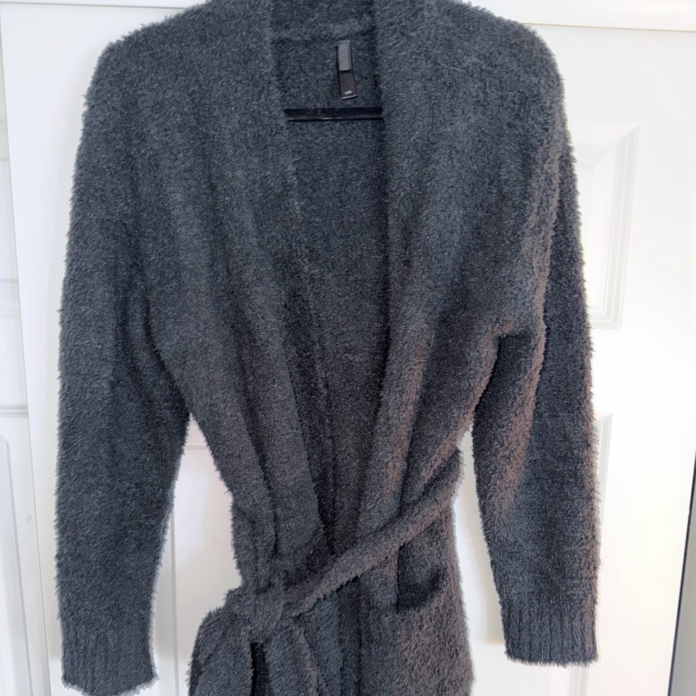 SKIMS Black Women's Robe